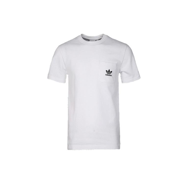 adidas Pocket T-shirt White Black Men s CW5175 M