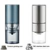 Portable Electric Coffee Grinder USB Rechargeable LED Light Travel Home Kitchen Coffee Bean Grinder For Espresso/Drip/Cold Brew