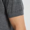 Hengyuanxiang Dünner Herren-Kaschmirpullover mit Rundhalsausschnitt und kurzen Ärmeln