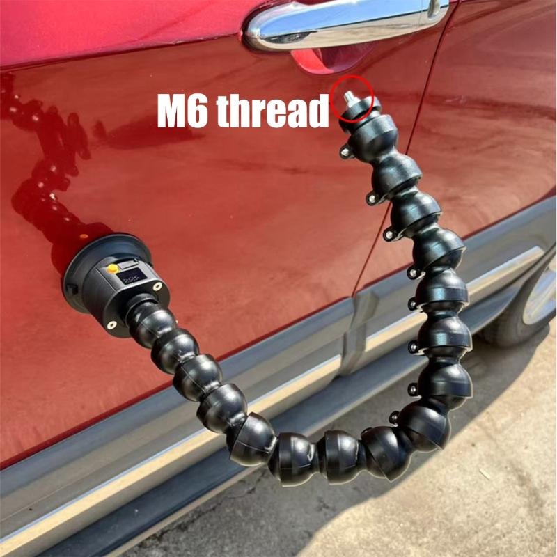 Dents Repair Kit Gooseneck Lamp Stand Bracket Dents Repair Accessories 3inch Electric Pump Suction Cup Lock Pipe