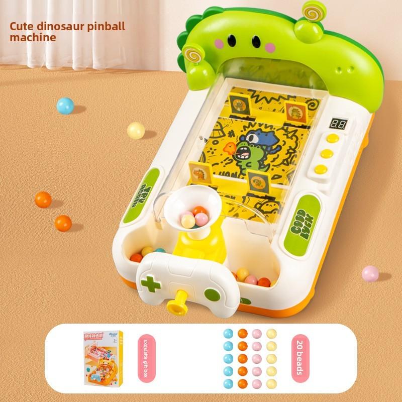 

Мультяшный пинбол-автомат с динозаврами, координация рук и глаз у детей Dinosaur