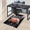 1pc Basketball Hoop Carpet, Office Rug Outdoor Mat Home Decor Area Carpet Festival