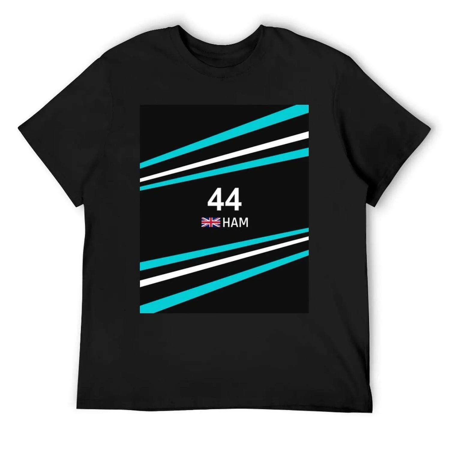 

F1 2021 - #44 Hamilton T-Shirt vintage t shirts luxury t-shirt Funny t-shirts plain t shirts men XXXXXL чорний