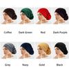 Turban Inner Hijabs Cap Hat Muslim Women's Headscarf Solid Color Hijab Bonnet