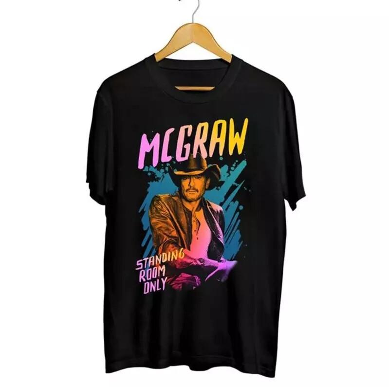 Tim McGraw Standing Room Only Tour 2024 Unisex T-Shirt N1209_09 S