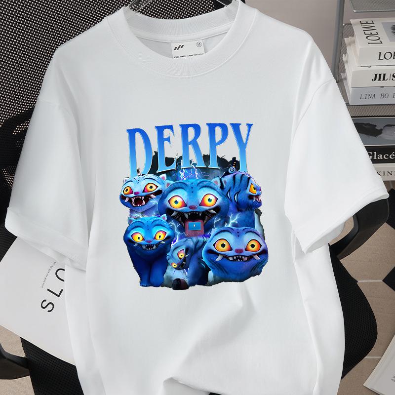 Monster Hunt Men's Women's High Quality Short Sleeved Adult Loose Cotton Printed T-shirt