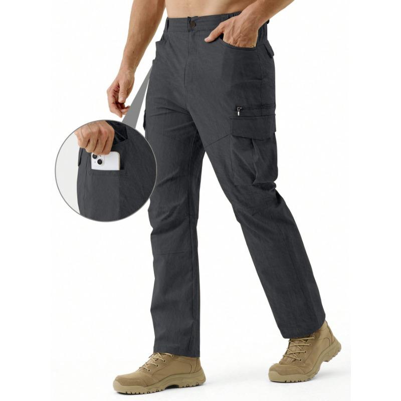

Брюки Мужские Спортивные Уличные Тактические Брюки с Множеством Карманов Универсальные Повседневные Модные Комбинезоны 8 XXL темно-серого