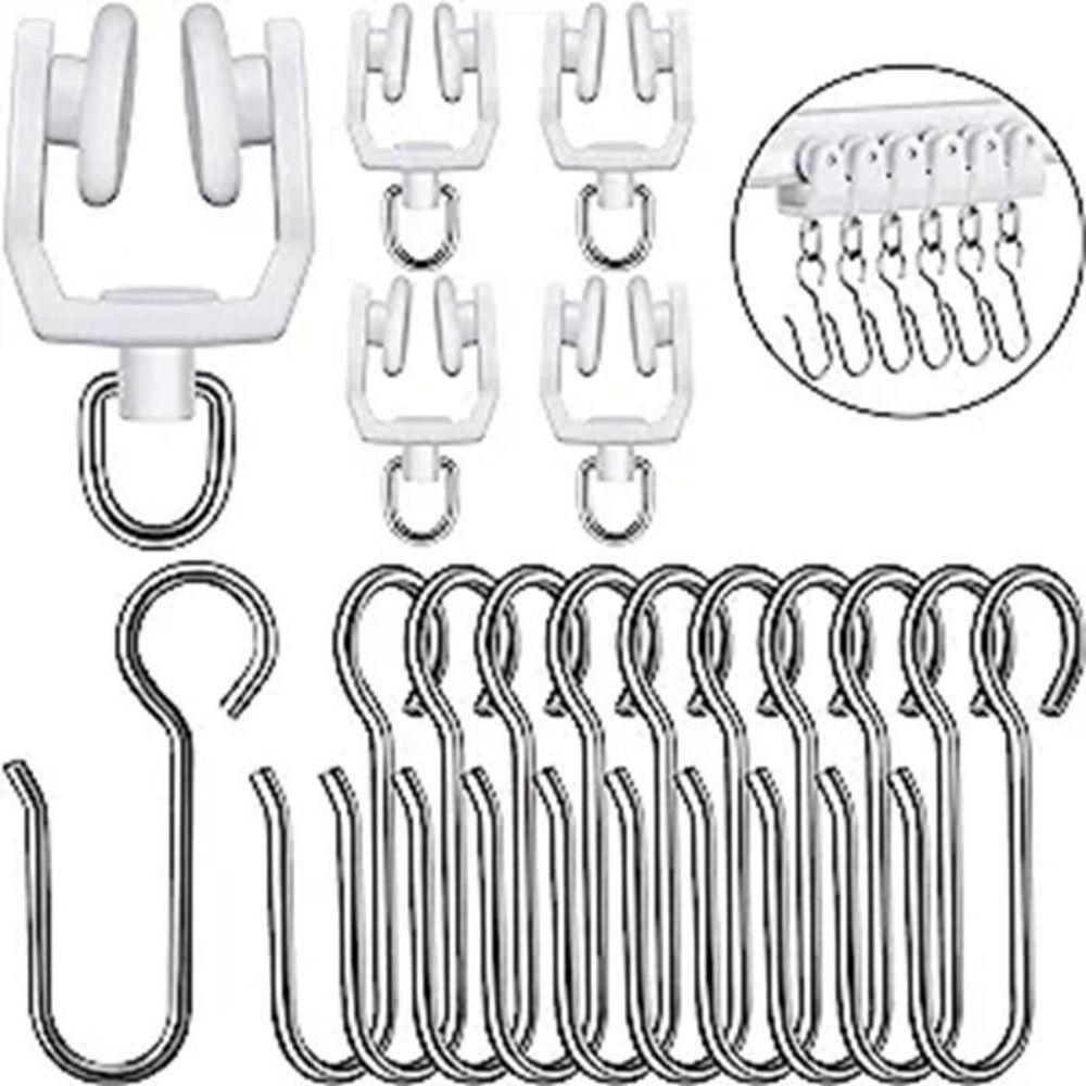 Plastic Ceiling Curtain Track Metal Metal Shower Curtain Curtain Track Rollers  For Ceiling Track