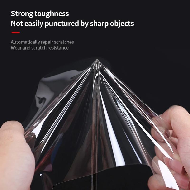 TPU Car Headlight Taillight Foglight Protective Film For Tesla Model Y 3 HD Anti-Scratch Lens Cover Durable Anti-Fingerprint