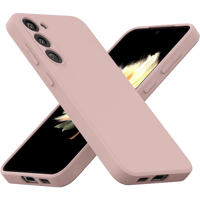Phone Case For Samsung Galaxy S23 S24 + Ultra S22 S21 FE S20 Plus 5G Soft Liquid Silicone Full Protector Back Cover Funda Cases