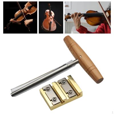 Acoustic Guitar And Violin Peg Hole Reamer Kit with Wood Handle
