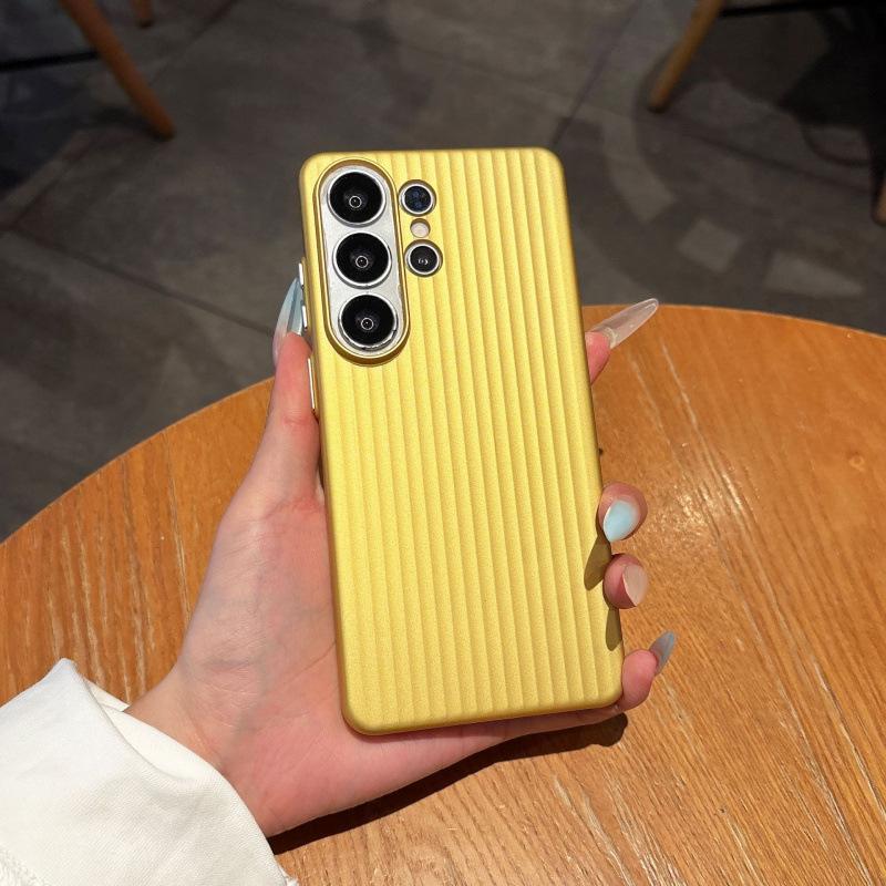 Samsung s11 metal button suitcase mobile phone case s11 corrugated pattern s11 + matte s11ultra stripe