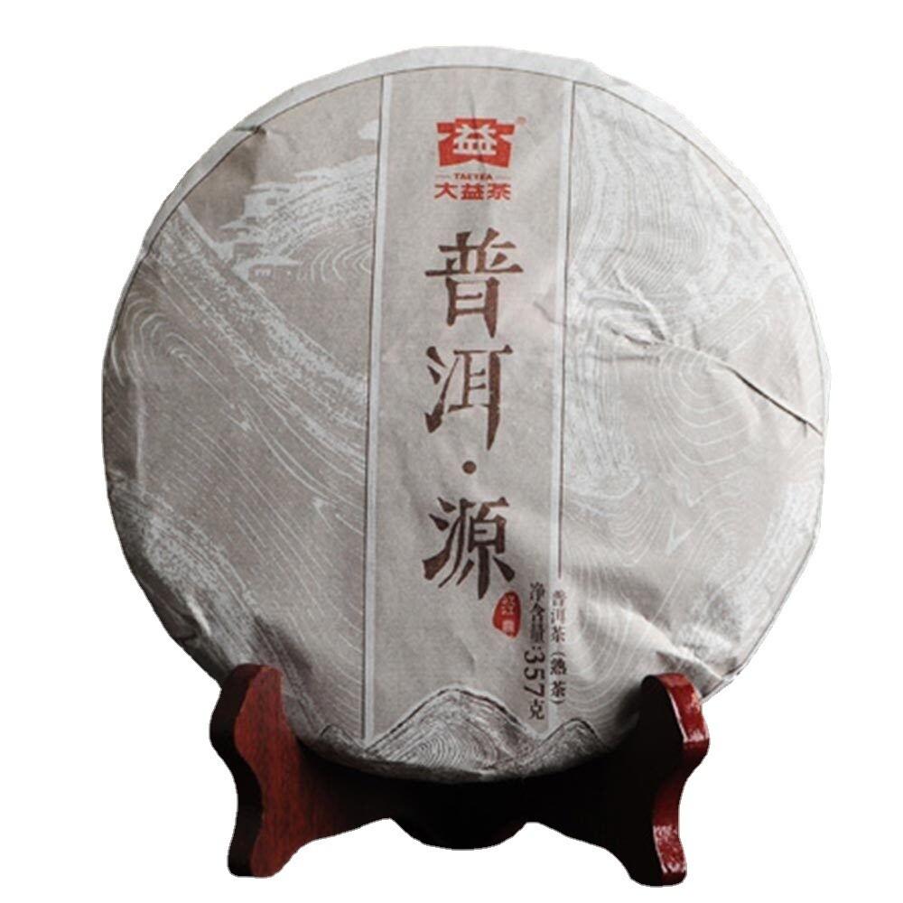 Puer Ripe Tea Cake 357g TAETEA Premium Shu Health Benefits