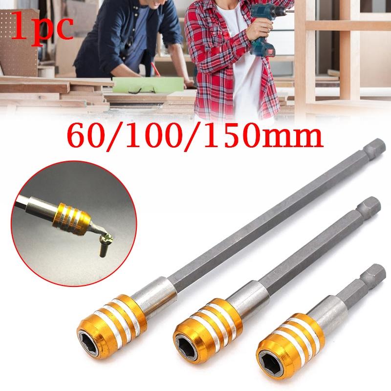 1PC Quick Release Screwdriver Extension Bar 60/100/150/ for Power Drill Screwdriver uygun
