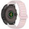 Two-Color Magnetic Quick-Release Silicone Watch Band for Garmin Fenix 8/7X/7S/6X/5S Plus