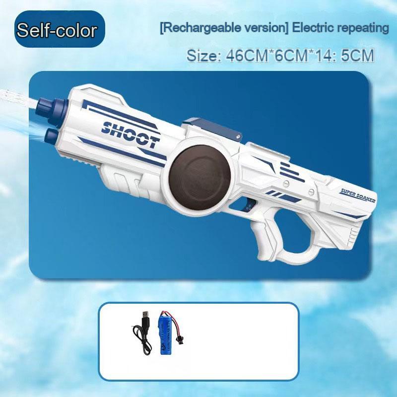 

Взрослые Электрический Водяной Пистолет Игрушка Мощный Автоматический Высокое Давление Очереди Игра Лето На Открытом Воздухе Бассейн Детский Подарок