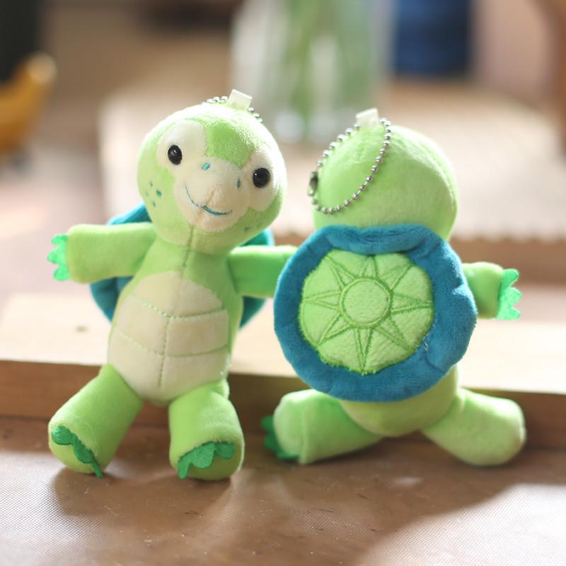 Adorable Turtle Stuffed Animal Charm With Pp Cotton Filling For Gift Idea