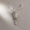 Wall-Mounted Moose Head with Hanging Chain Sculptural for Study