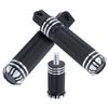 aleawol Motorcycle Step CNC Motorcycle Foot Pegs Left and Right Set with Shifter Pegs