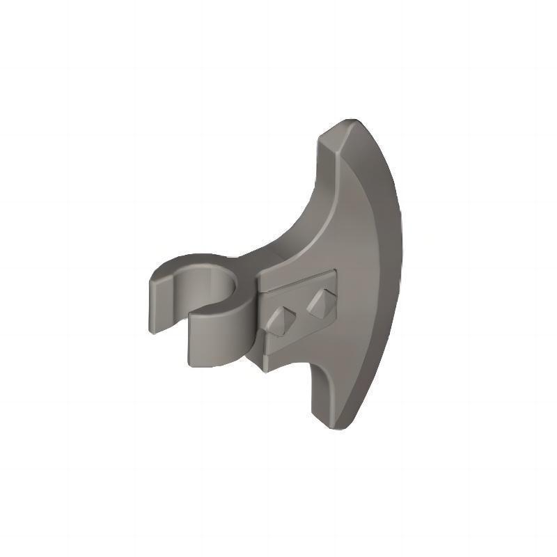 MOC 53454 2x2 Clip Axe Weapon Compatible with Small Particle Building Blocks (50g) Standard