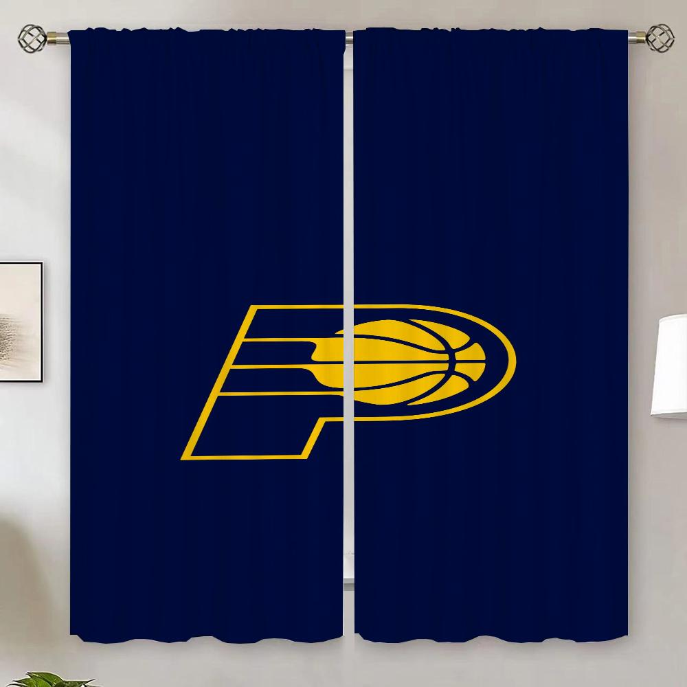 

L-Indiana-Pa-cers Anti-mosquito Curtains House Room Window Curtain Living Room Decoration Curtains for Bedroom Shades Partition W50xH70cmx2pcs-CL