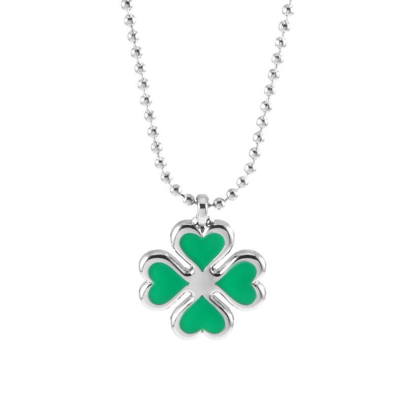 Unique Four Leaf Clover Pendant Necklace Tokyo Avenger Cosplay Decor Gift For Girl