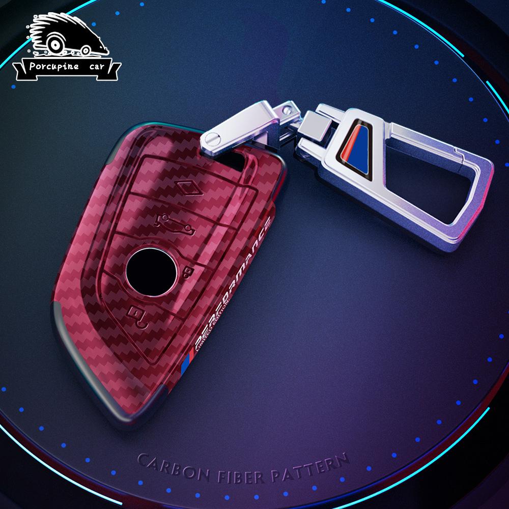 QRNV5 ABS baking paint Car Remote Key Case Cover Shell For BMW X1 X3 X5 X6 1 3 5Series F45 F46 G20 G30 G32 G11 G12 F48 G01 F15 F85 F16