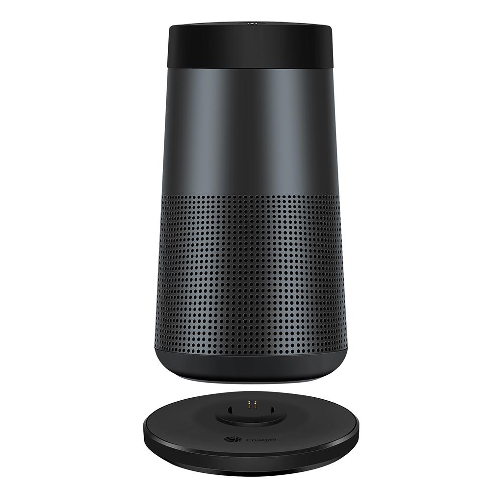 Speaker Charging Base Desktop Charger Base DC 5V 1.5A Micro-B USB Port Over-Current Protection for Bose Soundlink Revolve+