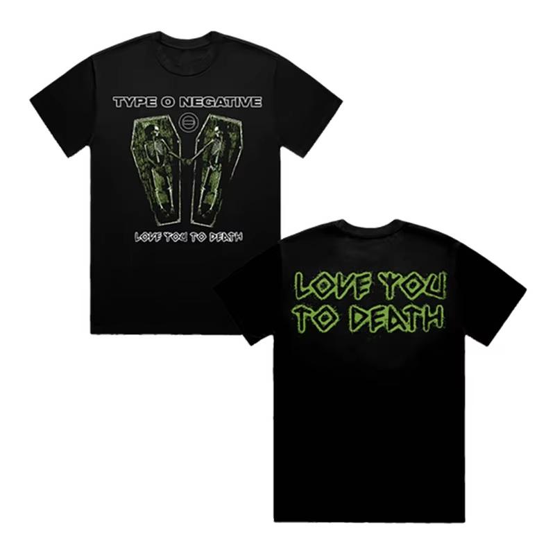 Na Type O Negative Band American Gothic Metal Dark Rock Casual TShirt Unisexs And Unisexs Luxury Brand Top 2026 New Band Logo