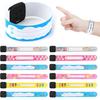 12PCS Adjustable Waterproof Id Bands,Safety Id Bracelets, Reble Name Tag Bracelet, Ideal for Elderly Caregivers,Activity Organizers and Outdoor