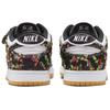 Nike Dunk Breathable Cushioning Low Top Skateboard Shoes Unisex White Black IB2263-100