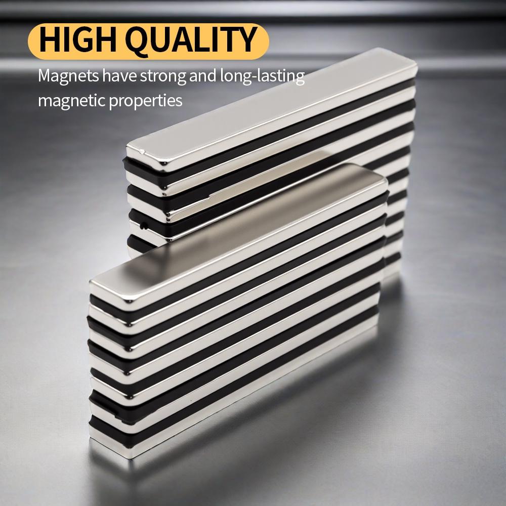 60X10X3MM imans Block Refrigerator magnets for Office Whiteboard Suitable Tools Home Workplace, Etc 60*10*3