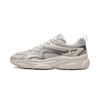 Li Ning Milk Coconut Cushioning Rebound Slip Resistant Abrasion Resistant Height Increasing Low Top Casual Shoes Men's AGCW115-1