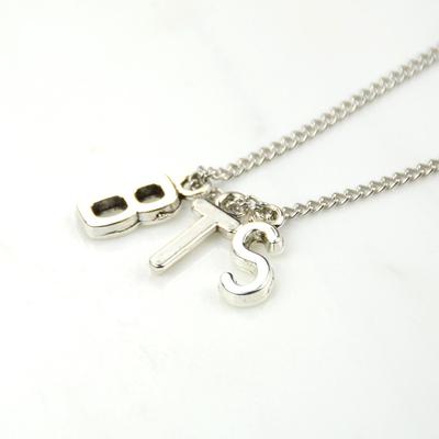BTS Buchstabenkette, BTS Schlüsselbein Kette, ARMY Sammlergeschenk