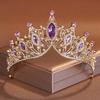 New Crown Bridal Headwear Baroque Luxurious and Elegant Female Adult Princess Birthday Crown