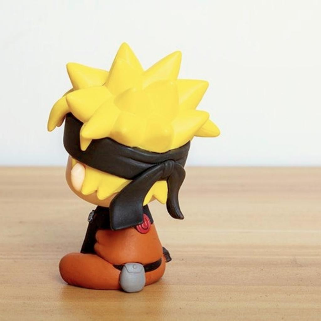 Naruto Shippuden Q Version Sitting Figure – Kakashi & Naruto, Car & Desktop Decor, Anime Collectible Gift