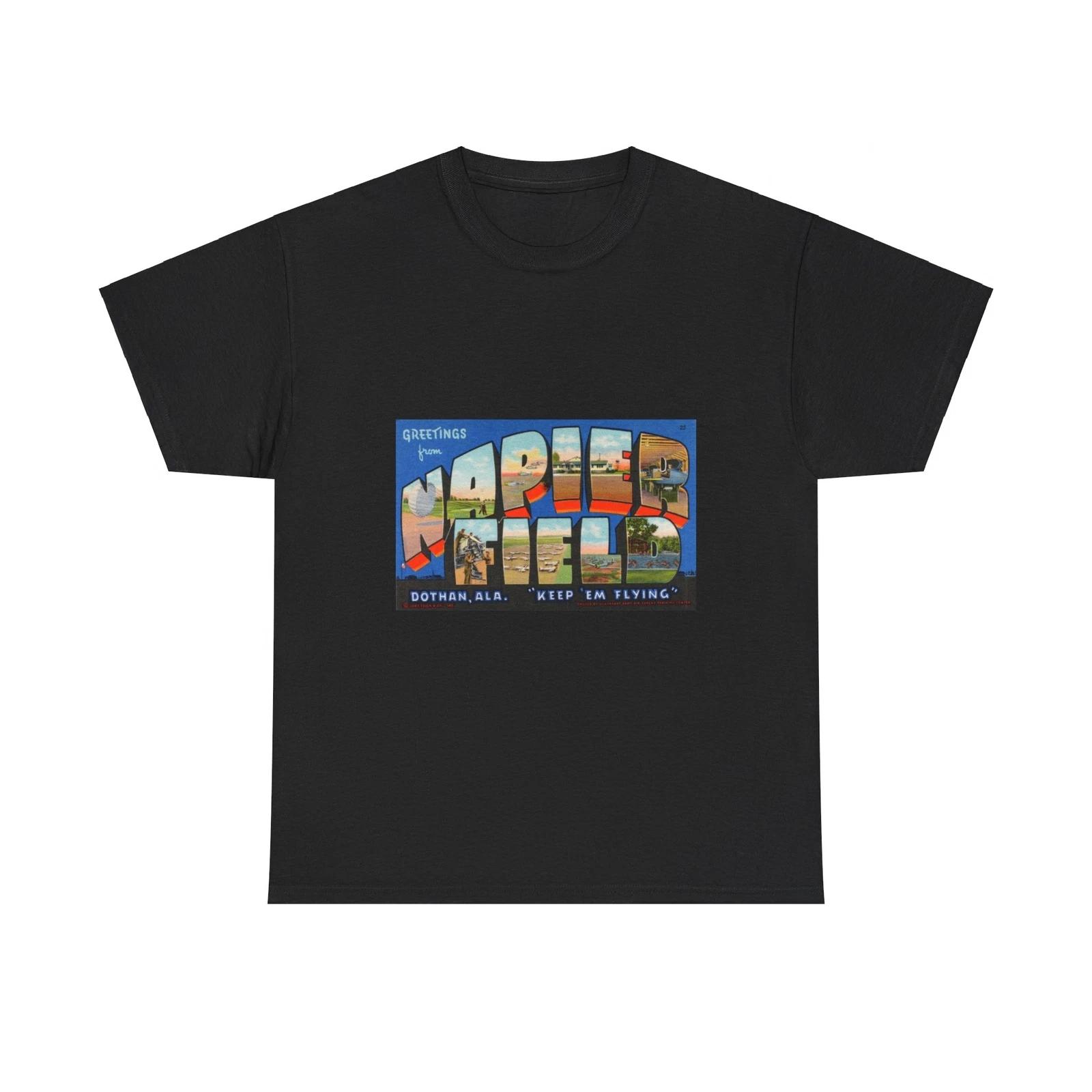 Greetings from Napier Field (Greeting Postcards) T shirt L