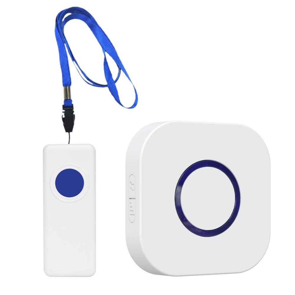 Elderly Long-Range Waterproof Pager with Long Battery Life and Wireless Doorbell Function