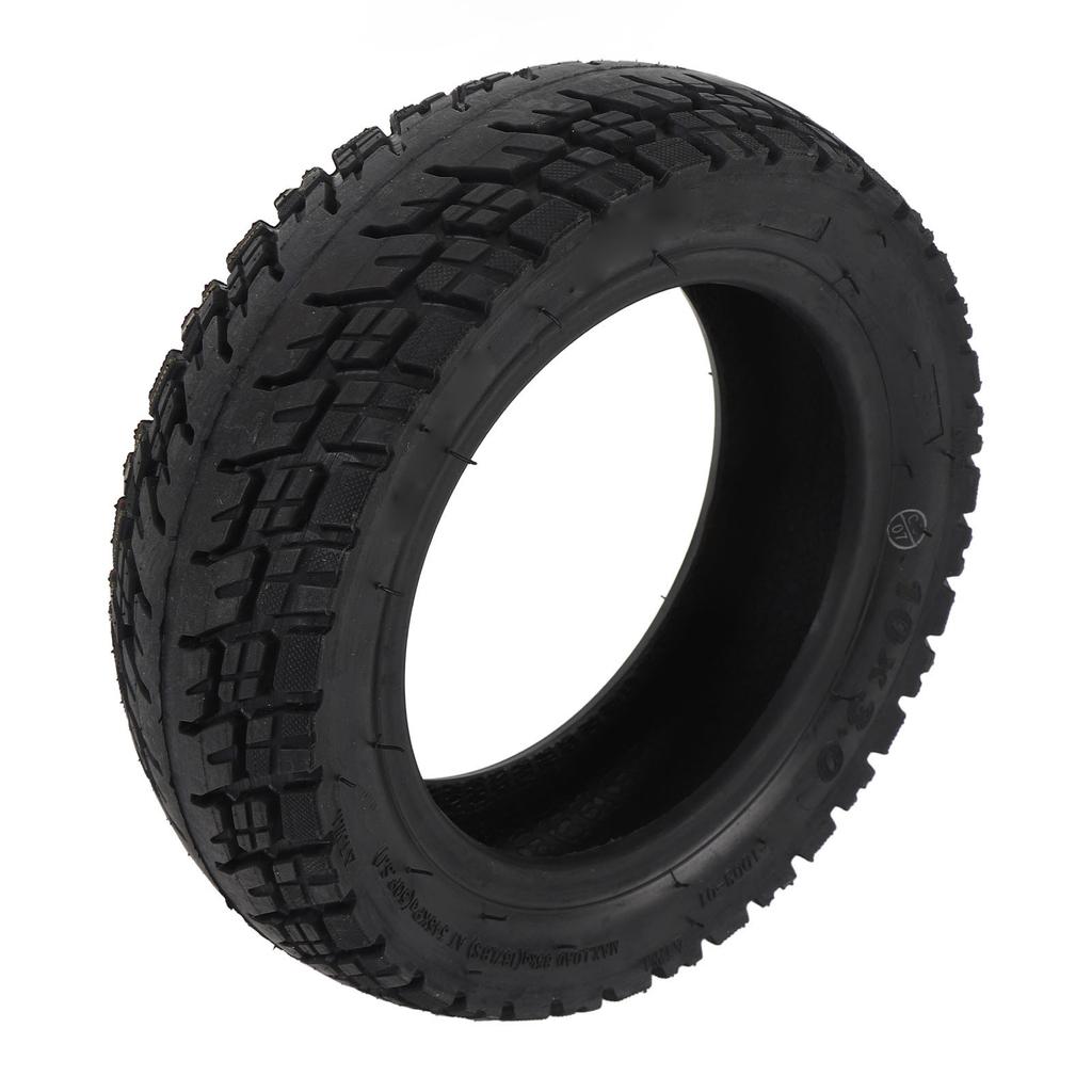 10x3 Electric Scooter Tire 10 Inch Rubber Anti Slip Stylish Look Enhanced Traction Shock Absorption 