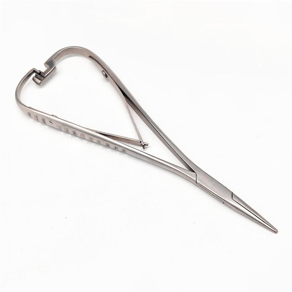 Dental Orthodontic Mathieu Elastic Placement Ligation Ring Ligature Tie Holder 14cm Extra Fine Beak