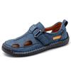 2026 Men's Closed-Toe Non-Slip Outdoor Sandals: Wear-Resistant, Casual, Sports-Ready, Hollowed-Out Design