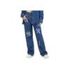 New MLB New York Yankees Jeans Women's Vibrant Blue 3FDPB0334-50INS