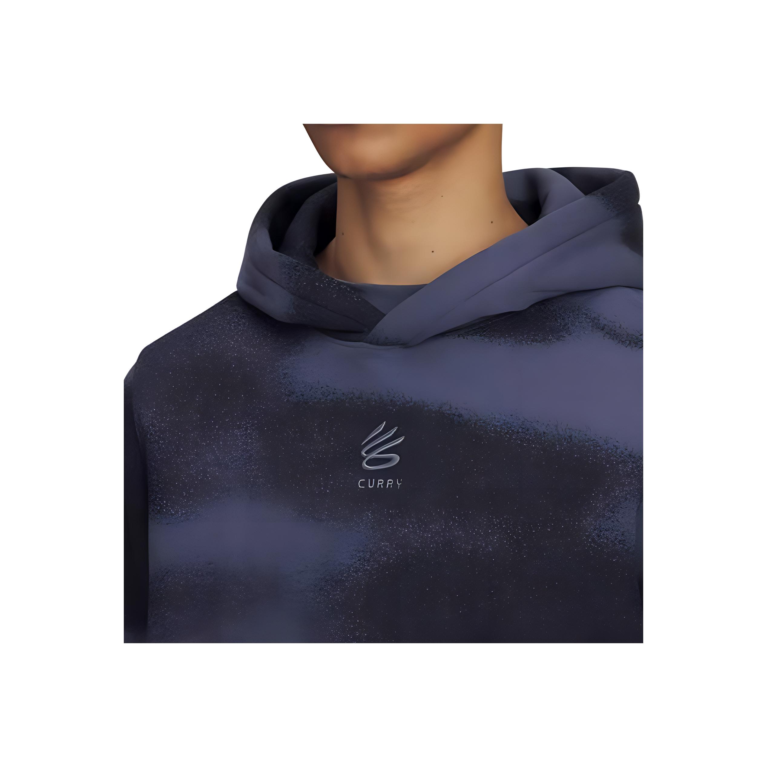 

Under Armour Curry Splash Mens Basketball Series Printed Comfortable Durable Hoodie Men hoodies Storm-Gray 1390354-044 XXL
