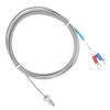 M6 Screw Fine Thread Type K Thermocouple Temperature Sensor Wire 0400 Celsius  (5 M)
