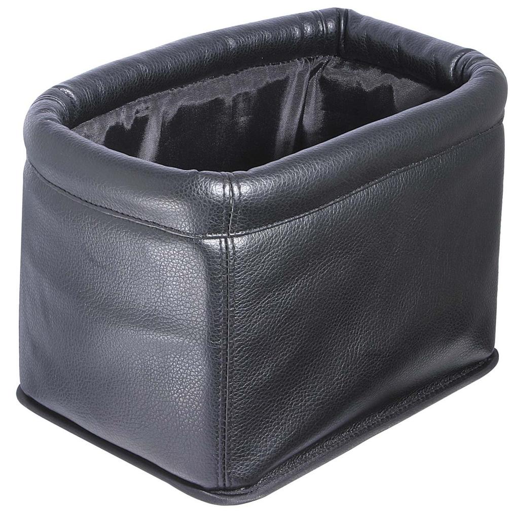 Napolex genuine feel car trash can store 6 500ml plastic genuine leather car car accessories can, bottles, look, anti-tipping, 160x220x160mm,