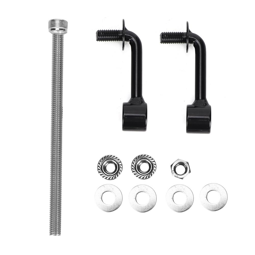 Motorcycle Billet Gas Tank Lifts Bracket Kit Metal Iron Stainless Steel Black Accessory