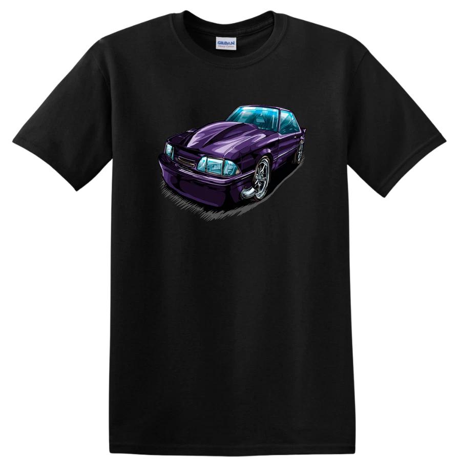 Purple Car Illustration Graphic T Shirt for Car Enthusiasts w/ Tee XXL
