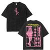 Rebecca Cyberpunk Edgerunners Vintage Graficzny T-shirt Anime