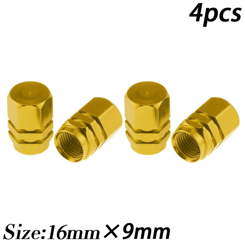 8/4PCS Car Wheel Tire Valve Caps Aluminum Alloy Car Tire Valve Tyre Caps Stem Air Cap Airtight Cover Auto Motorcycle Accessories