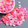 10g DIY Solid Color Polymer Clay Beads for Bracelets & Necklaces - Handmade Spacer Beads